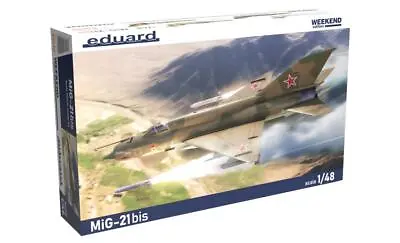 1/48 Eduard MiG21bis Soviet Jet Fighter Plastic Model Kit • $37.73