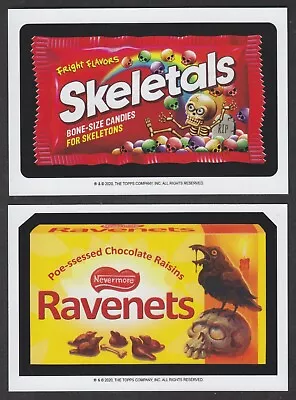 Wacky Packages Halloween 2020 Postcards - Complete Set Of 3 Plus Envelope • $14.99