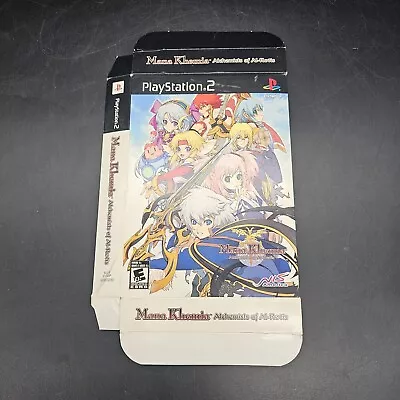 Mana Khemia: Alchemists Of Al-Revis Premium Box Only (Sony PS2 2008)  • $27