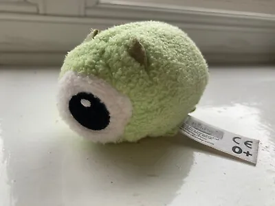 Mike Wazowski Mini Tsum Tsum Plush Soft Toy 3.5” Monsters Inc University Disney • £3