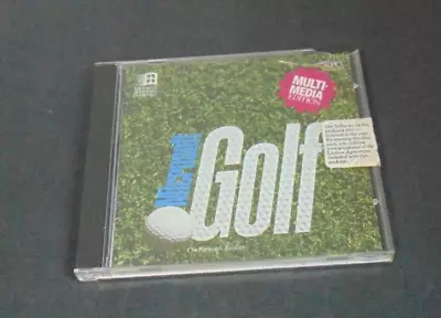 VTG MICROSOFT GOLF 1.0 PC CD-ROM Game • $24.99