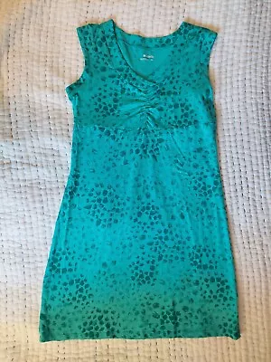 WMS MED Columbia Sportswear Tank Dress-Green-Athleisure-Pullover-EXCEL! • $15