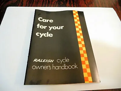 Vintage RALEIGH Bicycle Cycle Handbook  Chopper Etc NOS 1970s • $30.93