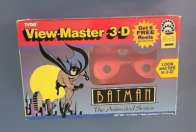 Sealed Batman The Animated Series Giftset View-master Viewer & 3 Reels Set Boxed • $89