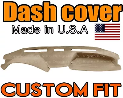 Fits 1987-1991  FORD F150  F250  F350  DASH COVER MAT DASHBOARD PAD /   BEIGE • $37.90