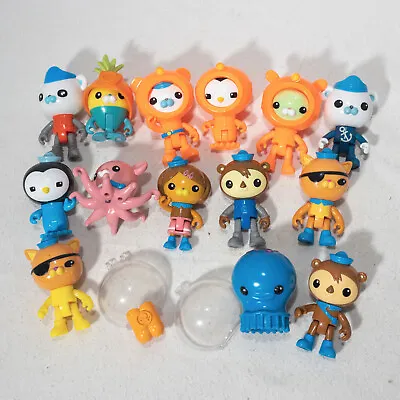 Lot Of 14 Octonauts Figures Dashi Kwazii Shellington Inkling Tweak Peso Mattel • $79.95