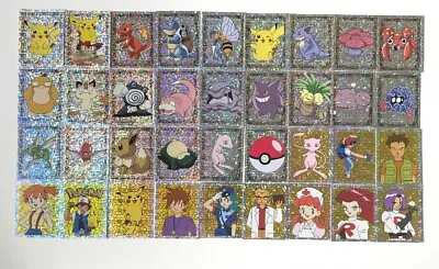 £3.49 • Buy Pokemon Merlin Nintendo Stickers Singles  1999 Series 1 -You Choose Shiny S1-S36