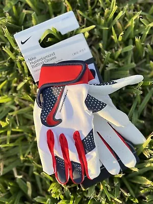 Nike Alpha Batting Gloves Diamond Sports Youth Softball - Small - New With Tags • $17.49