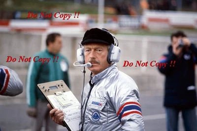 £3.20 • Buy Colin Chapman Team Essex Lotus F1 Portrait 1980 Photograph