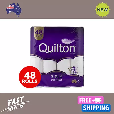 Quilton 3 Ply Toilet Paper Rolls 48pk • $36.20