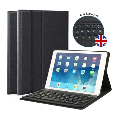 Smart Case With Bluetooth Keyboard For IPad 5th 2017 & 6th Generation 2018 9.7  • £21.51