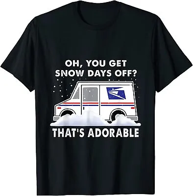 NEW LIMITED Funny Postal Worker Mail Carrier Gift Idea Premium Tee T-Shirt S-3XL • $23.27