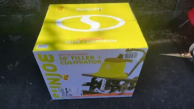 Sun Joe TJ603E Electric Garden Tiller Cultivator | 16-Inch | 12 Amp • $89.99