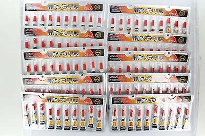 Lot Of 100x Individual Tube Cyanoacrylate Adhesive General Purpose Super Glue • $11.99