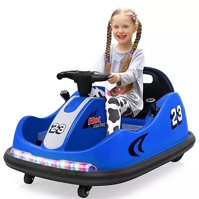 Kids Ride-On Bumper Car Electric Children 360° Swivel Toy Car 6V  Remote Control • £99.95