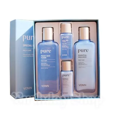 Vonin Men's Pure Special Set For Gentle Skincare Moisturizing Nourishing • $54.99