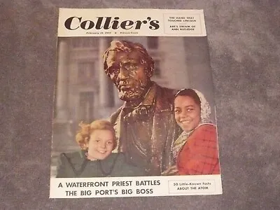 Collier's Magazine / February 16 1952  No Label / Abraham Lincoln / Mitzi Gaynor • $4.98