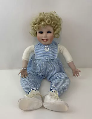 Virginia Ehrlich Turner Michelle Porcelain Doll 21” • $15.12