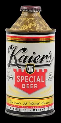 Kaier's Special Beer Of Mahanoy City PA NEW Sign: 12x24  USA STEEL XL- 3 LBS • $64.88