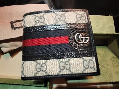 $370 • Buy Gucci AUTHENTIC Ophidia Mens Wallet 