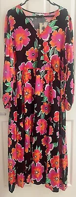 Label Of Love Ladies Plus Size 24 Floral Maxi Dress. New With Tags. • $34.95