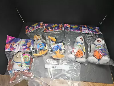 Vintage Mcdonalds (1996) Space Jam Plush Set Of 5 (t00054) • $19.95