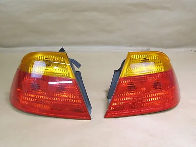 🥇01-03 Bmw E46 Convertible Set Of 2 Rear  Left & Right Tail Light Lamp Oem • $168.17