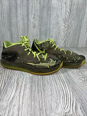 Nike Lebron 11 XI Dunkman Air Max Volt Green Yellow 642849-200 Mens SZ 10.5 US • $31.99