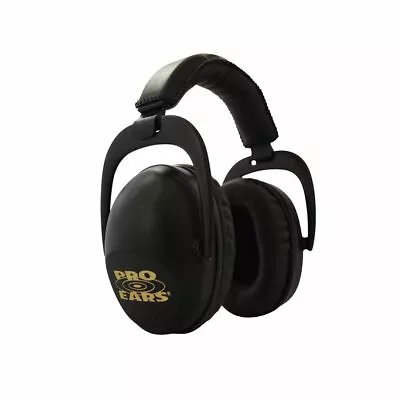 Pro Ears - Ultra Sleek - Hearing Protection - NRR 26 - Ear Muffs - Black • $41.95