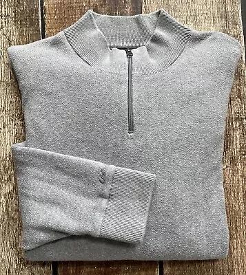 Cabelas Windshear Shoulder Pad Pullover Sweater Gray Mens 2xl Excellent • $49.99