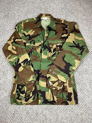 Vintage 80's Gung Ho Field Camo Jacket Mens Large Regular Green Adult NOS • $55