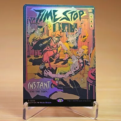 Time Stop FOIL #1500 | SLD Secret Lair Drop Tales Time Stopper | MTG • $11.95