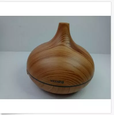 Victsing Ultrasonic Oil Diffuser Light Wood Grain 300ml MISSING BOX • $22