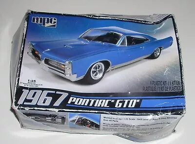 Model Kit 1967 Pontiac GTO MPC 1:25 Scale Plastic • $16.99