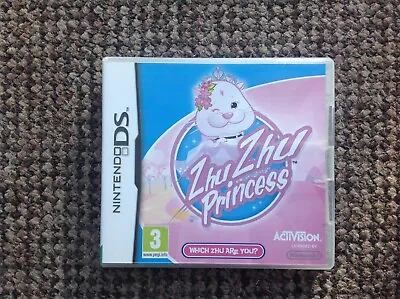 Nintendo DS Game-Zhu Zhu Princess • £4