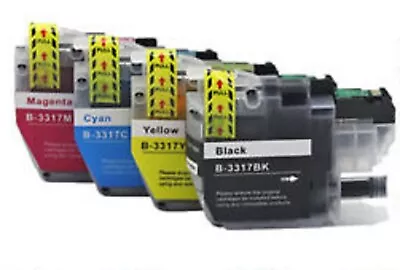 8x Ink Cartridges LC-3317 LC3317 For Brother MFC-J6930DW MFC-J5730DW MFC-J6530DW • $34.30