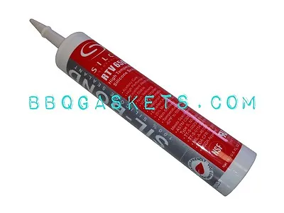 $22.95 • Buy RTV Red 650F Silicon Adhesive FDA Food Grade Safe Hi Temp Gasket Bbq Flue Sealer
