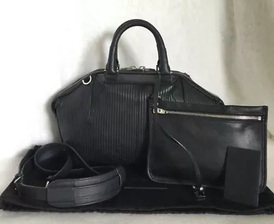 ALEXANDER WANG Black Leather Tote/Cross Body/Shoulder Bag / Handbag With Dustbag • $289