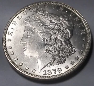 1879 P Morgan Silver Dollar Coin CH Choice BU Uncirculated! Lots Of Photos! C63 • $69.95
