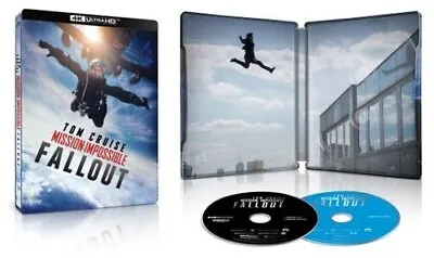 Mission: Impossible: Fallout [New 4K UHD Blu-ray] 4K Mastering Steelbook • $14.50