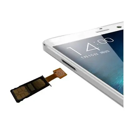 Sim Slot Dual SIM Card Extender Adapter Extender Nano For Samsung Xiaomi Huawei • $3.99