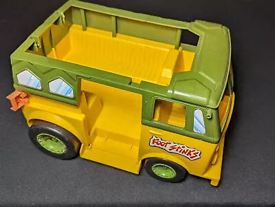 Vintage 1989 Teenage Mutant Ninja Turtles TMNT Party Wagon Van Bus Toy • $10