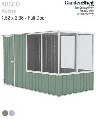 Absco Aviary 1.52m X 2.96m Bird Cage Aviary • $1010.90