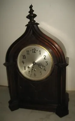 Rare Gothic Ecclesiastical Herman Miller Westminster Chime Mantle Clock Mauthe • $685