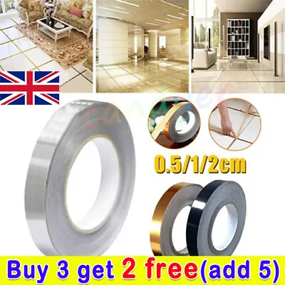 20M Roll Ceramic Tile.Mildewproof Gap·Tape Self-adhesive Waterproof.Seam♡Sticker • £2.24