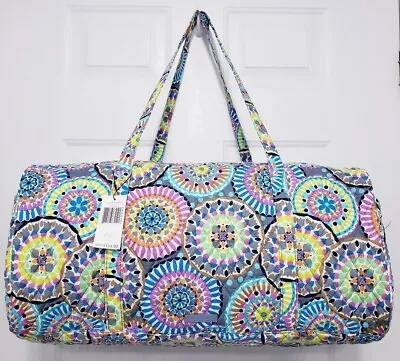 Vera Bradley XL Traveler Duffel Bag Sunny Medallion NWT • $95