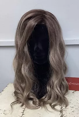 Layla Long Curly Wig By Rene Of Paris Milk Tea R Ash Brown Lace Front Part BNIB • £175