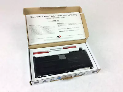 Newertech NuPower Battery 13  Unibody Apple MacBook 6.1 7.1 A1331 Battery 65W • $24.59