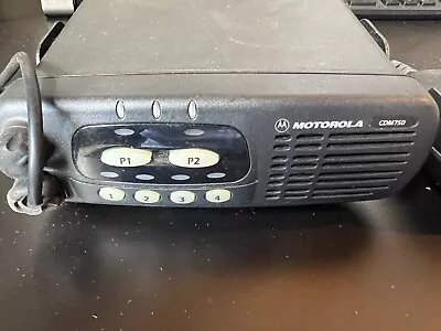 Motorola  CDM 750 UHF Radio (AAM25KKC9AA1AN) - Includes Wiring Harness And Mic • $75