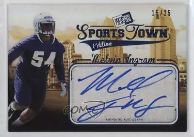 2012 Press Pass Sports Town Edition Purple /25 Melvin Ingram III Rookie Auto RC • $9.45